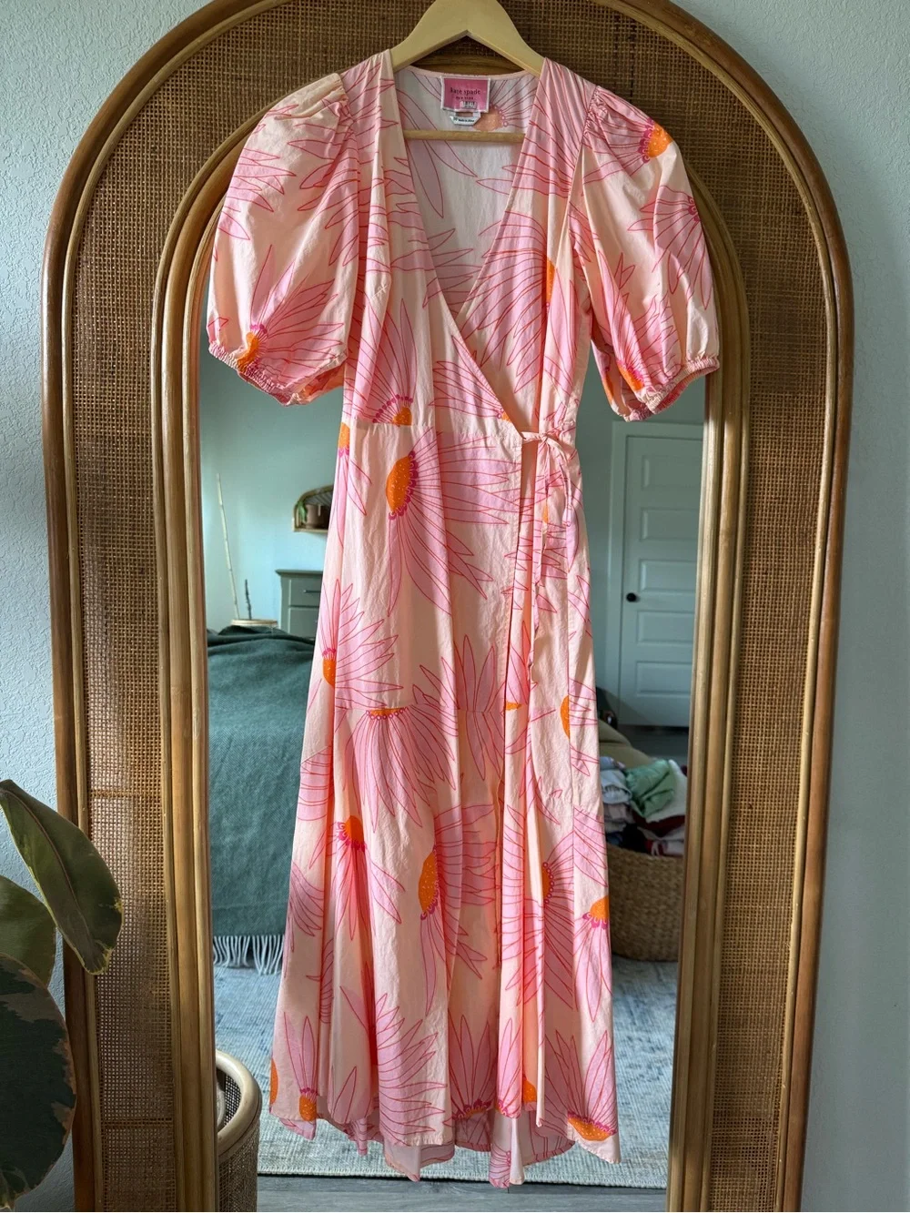 Kate Spade New York Daisy wrap dress
